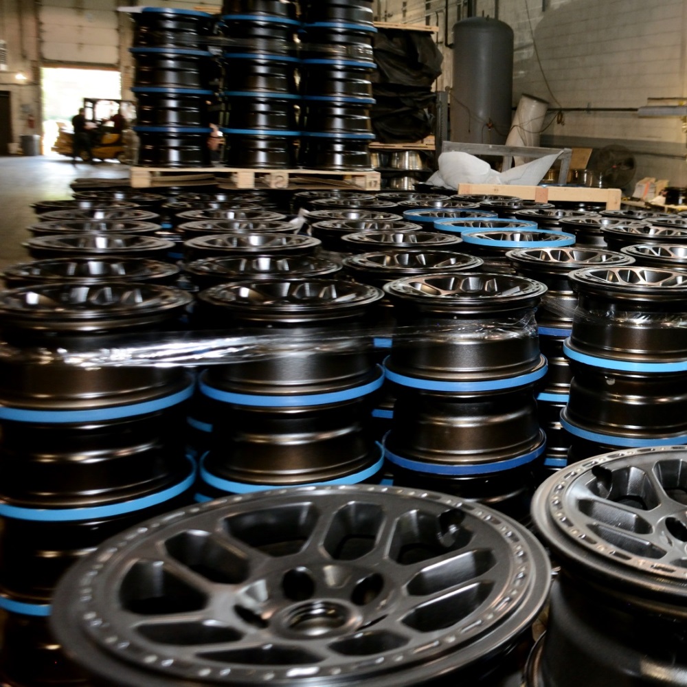 AMT warehouse with product awaiting shipment